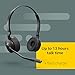 Jabra Engage 65 SE (Second Edition) Wireless Headset, Dual-Ear – Telephone Headset with Industry-Leading Wireless Performance, Advanced Noise-Cancelling Microphone, All Day Battery Life - Black
