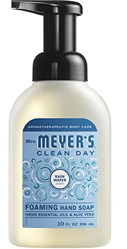 Mrs. Meyer's Clean Day 3 Scent Foaming Hand Soap Variety Pack 10.5Oz, 1 Oat Blossom, 1 Plum Berry, 1 Rainwater, 3 Ct #TOP3