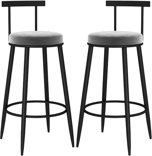 Taburetes Bajos Cocina Gris Marca DZYHFCO