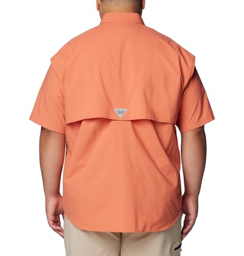 Image of Columbia Men Omni-Shade Bahama II Hiking and Trekking Short Sleeve Shirt