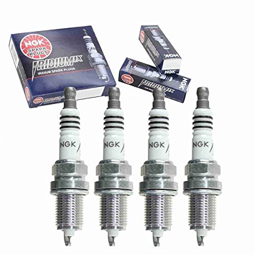 d16y8 spark plugs - 4 pc NGK Iridium IX Spark Plugs compatible with Honda Civic 1.5L 1.6L L4 1992-2000 Ignition Wire Secondary