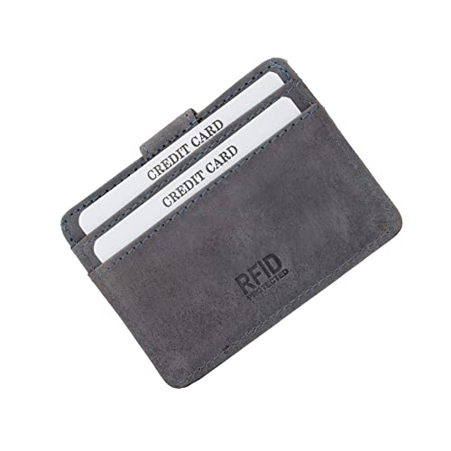 Image of MAESTRA Metal Unisex Wallet(Smokey Grey)