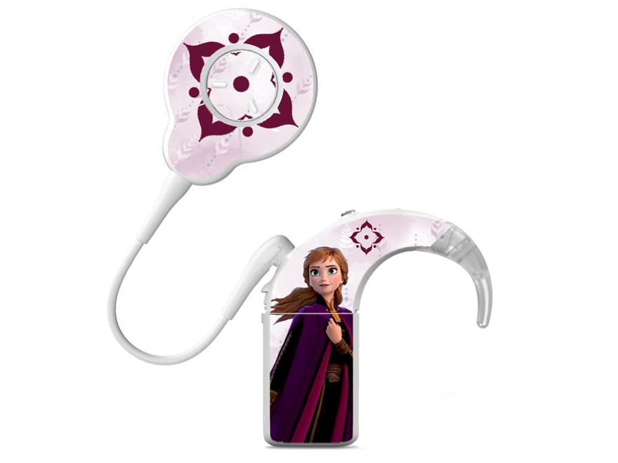 SmartEAR Disney Hearing Aid Skins, Disney Frozen - Anna, Cochlear Nucleus 8