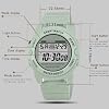 findtime Watches for Women Digital Small Simple Female Wrist Watch with Alarm/Stopwatch/5ATM Waterproof/LED Back Light