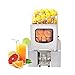 Automatische Orangenentsafter Maschine,Frucht Extraktor,120W Kommerzieller Entsafter Extraktor,Elektrischer Zitrus-Entsafter,Edelstahl Orangen Entsafter Presse Maschine,20 Stk/min,Saftertrag:50%~60%