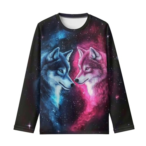 HUIACONG Children Tshirts for Boys Girls Long Sleeve Shirt for Kids Tops Tees - Main Image