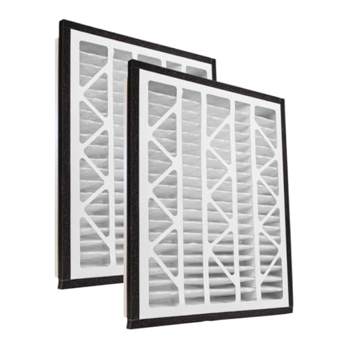 Filter-Monster - Replacement HEPA Filter Bundle - Compatible with Zephyr VGF Series 14x14x3 Whole Home Return Air Grille Filter, 2 Filter Replacement Bundle