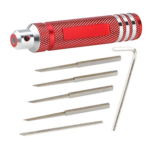 5 in 1 Prime Model Scriber Gundam Resin Carved Scribe Line Hobby Cutting Tool Chisel (0.2/0.4/0.6/0.8/1.0mm) by FPVERA