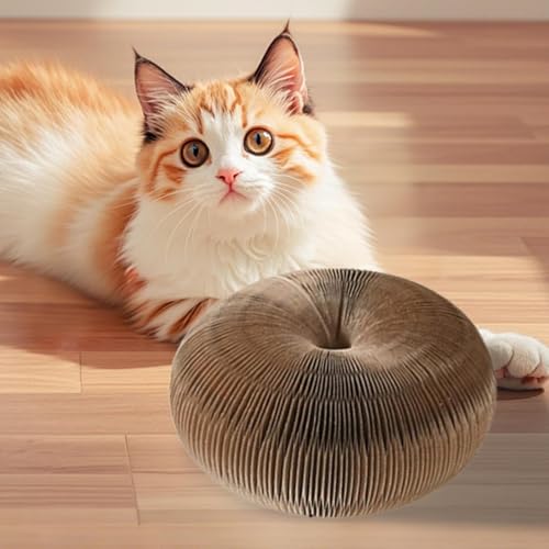 Griffoir pour chat avec balle de jeu intégrée pour salon