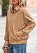 PRETTYGARDEN Faux Suede Bomber Jacket Women Fall Fashion 2026 Casual Zip Up Oversized Trendy Winter Clothing Outerwear Coats (Khaki,Large)