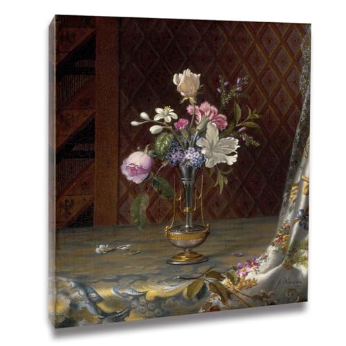 Peinture Martin Johnson Head haut de gamme toile encadrée fleurs