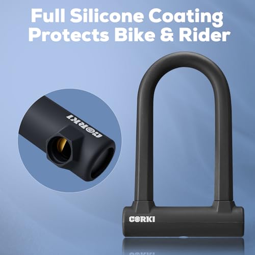 Corki Heavy Duty U-Lock with Cable