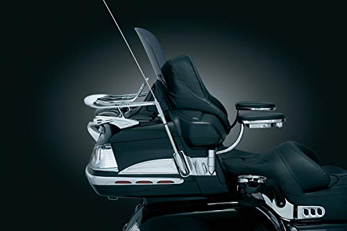 Kuryakyn 8991 Motorcycle Accessory: Swing-Out Padded Passenger Armrests With Drink/Cup Holder For 2001-17 Honda Gold Wing Gl1800 Motorcycles, Chrome #TOP2