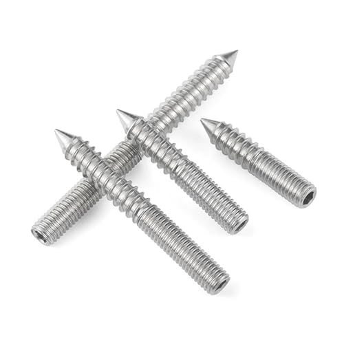Vis autotaraudeuses tête invisible en inox M4 avec empreinte hexagonale lot de 30