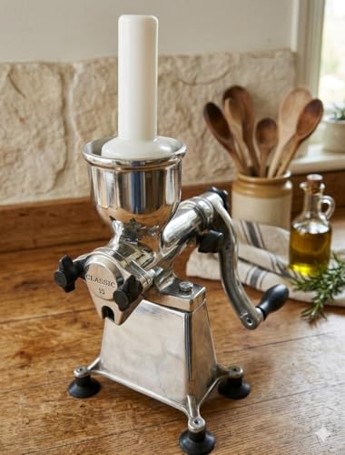 Image of Manual Stainless Steel & Aluminium Fruit Juicer, Hand Crank Press, Kitchen Juice Maker, Juice Machine for Home & etc (15 N0.)