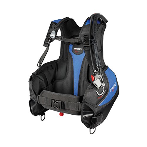 Mares Adult Prime Upgradeable BCD, Blue, Large