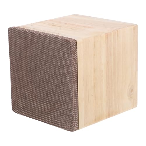 Boîte de haut-parleur automobile 4 pouces Healvian caisson bois beige audio voiture