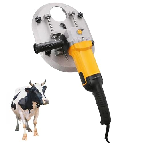 URJWAN Dehorner Elettrico per Bovini Ovini, Dehorner Elettrico per Bovini di Grandi Dimensioni da 1700 W, Taglierina per Corno di Mucca per Adulti, per Mucche E Vitelli, Affilato E Durevole,220V
