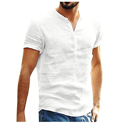 Chemise lin et coton homme pour terrasses d'été et vacances au soleil