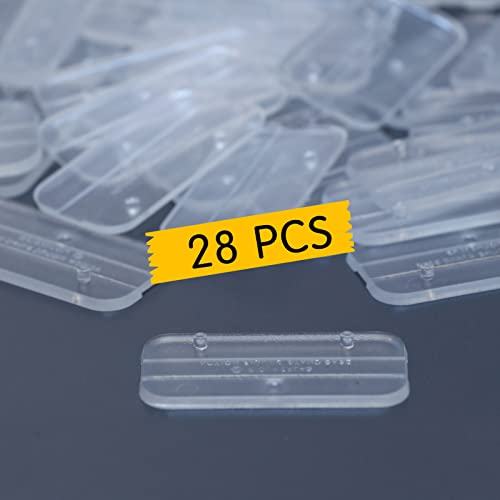 Image of 28PCS Action Figure Stand 6 inch Display Bases with Peg Clear Holder Accessories Compatible with Mavel Legends Series /GiJeo Classified Series /D C /Mo tu Models 1 /12 Figures Square