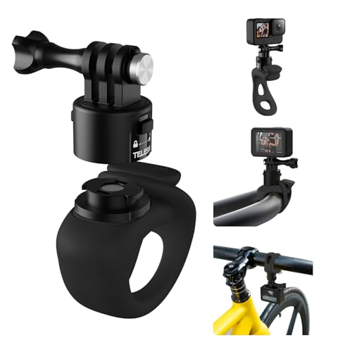 Support guidon moto pour Insta360 X4 et GoPro, l'accessoire idéal pour vos road-trips