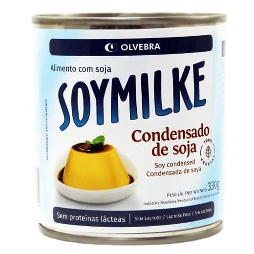 Soymilke Condensado 100% Vegetal - Lata 330G