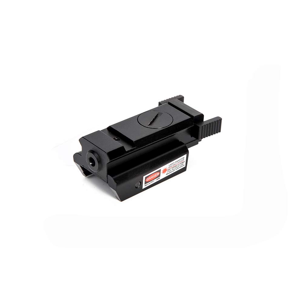 Mini Red DOT Mirino Mirino per Fucile ad Aria compressa Caccia Tattica 5mw Mirino con Binario 20mm Weaver Picatinny