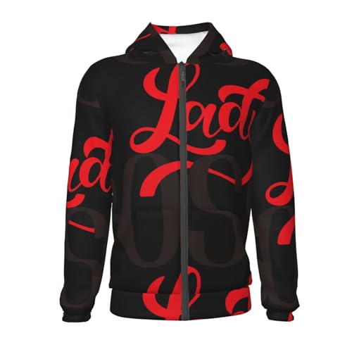 Lady Boss Kid Hoodies Boys Zip Up Sweatshirts Girls Pullover with Pocket2