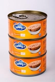 تونة قطعة واحدة من دولفين، 200 جم، مجموعة من 3 قطع