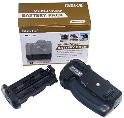 SHOOT MK-D750 Battery Grip Pack Replacement MB-D16 for Nikon D750 DSLR