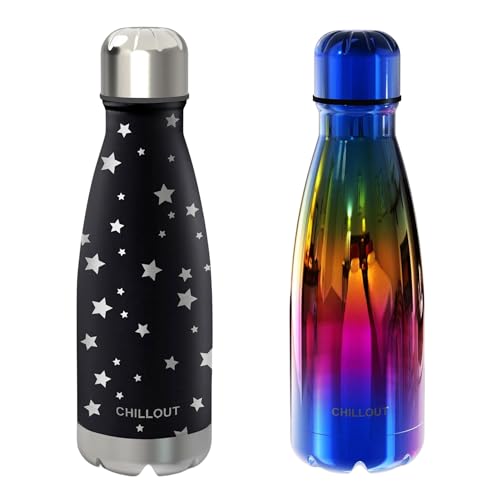 Image of CHILLOUT LIFE 12oz Kids Insulated Stainless Steel Water Bottles, Leak Proof