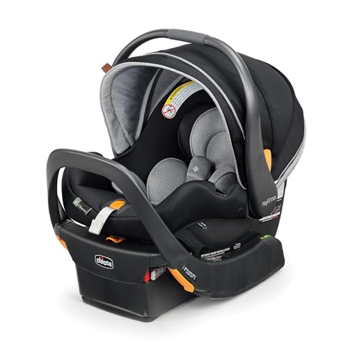 Chicco KeyFit® Max Zip ClearTex® Infant Car Seat and Base, Rear-F...