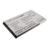 Kapazität: 1100 mAh. cellePhone Akku Li-Ion kompatibel mit HTC Click - Mega Pure Rome Topaz 100 - Touch Diamond 2 (Ersatz für BA S360)