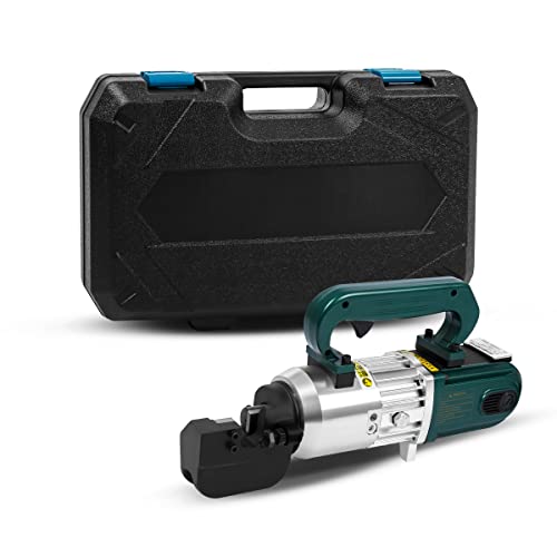 Yisuosi-Ye Electric Hydraulic Rebar Cutter, 1200W Rebar Cut-Off Machine, Cuts 3/20inch (4mm) to 3/4inch (20mm) Rebar In 3 Sec