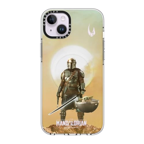 Coque de luxe iPhone 14 Plus transparente CASETiFY Mandalorian premium - 2