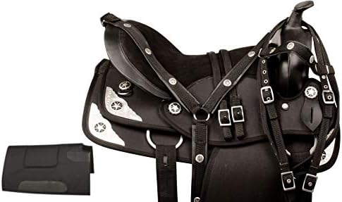 Acerugs 14 15 16 17 18 Comfy Western Pleasure Trail Horse Saddle TACK Set