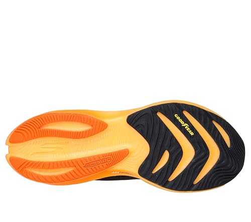 Skechers Men's Aero Spark Hands Free Slip-Ins Running Shoe, Dark Charcoal, 8.5