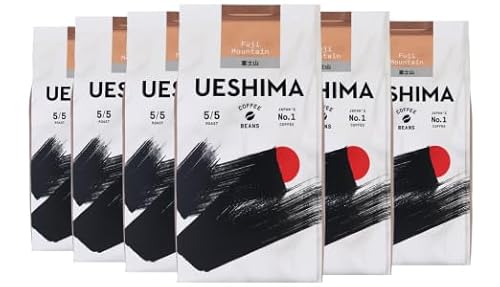 Ueshima Fuji Mountain Coffee Beans 200g (Pack of 6)