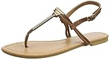  New Look Mädchen 5076834 Offene Zehensandalen, Beige Hellbraun, 36