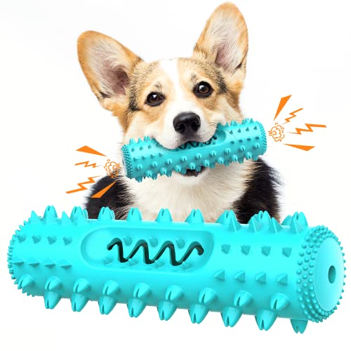 Yociki Dog Chew Toys for Aggressive Chewers Small Medium Breed, Durable Dog Squeaky Toys, Puppy Chew Toothbrush Toys Dog Teeth Cleaning Toy Almost Indestructible Durable Tough Yociki Dog Chew Toys for Aggressive Chewers Small Medium Breed, Durable Dog Squeaky Toys, Puppy Chew Toothbrush Toys Dog Teeth Cleaning Toy Almost Indestructible Durable Tough