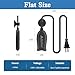 DaToo Super Mini Aquarium Heater 6 Watts Small Fish Tank Flat Heater 6W with Free Thermometer Strip Submersible Slim Betta Heater for Up to 2 Gallon Desktop Aquariums