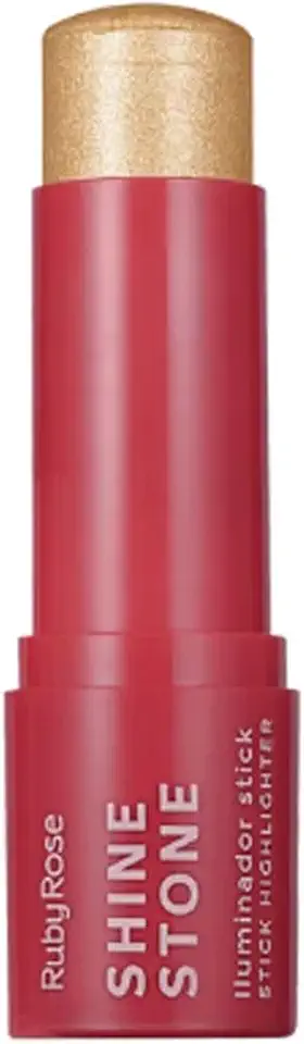 Iluminador Stick Shine Stone Pearly Glam Ruby Rose Hbm702-2