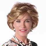 Toni Brattin Stunning Wig - Salon-Inspired Styling with Sweeping Sides & Sculpted Layering - Heat-Friendly Fiber Looks & Feels Like Natural Hair - Adjustable & Comfortable (Medium Blo, Regular)