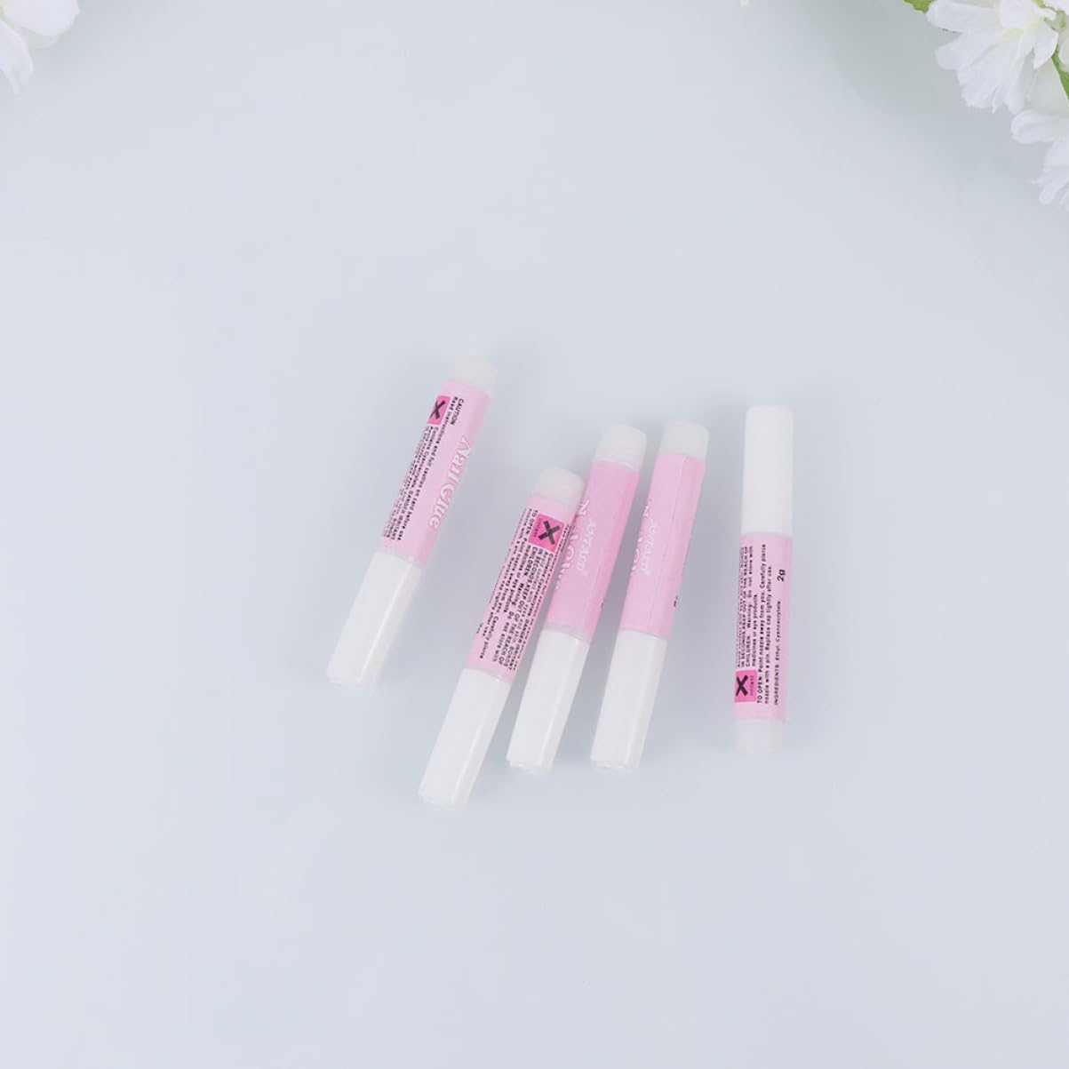 25pcs Super Strong Nail Glue for Professional Nail Art and Manicure for Rhinestones and