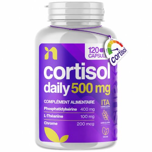 Cortisol 500mg | 120 Gélules...