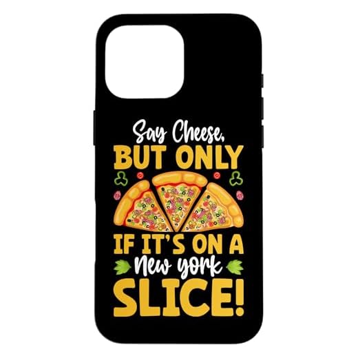 Dites du fromage mais seulement si c'est sur une tranche de New York Coque pour iPhone 16 Pro Max