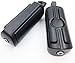 BLACK Skull Foot Pegs Footrest Kit For Harley Dyna Glide Fat Bob Street Bob