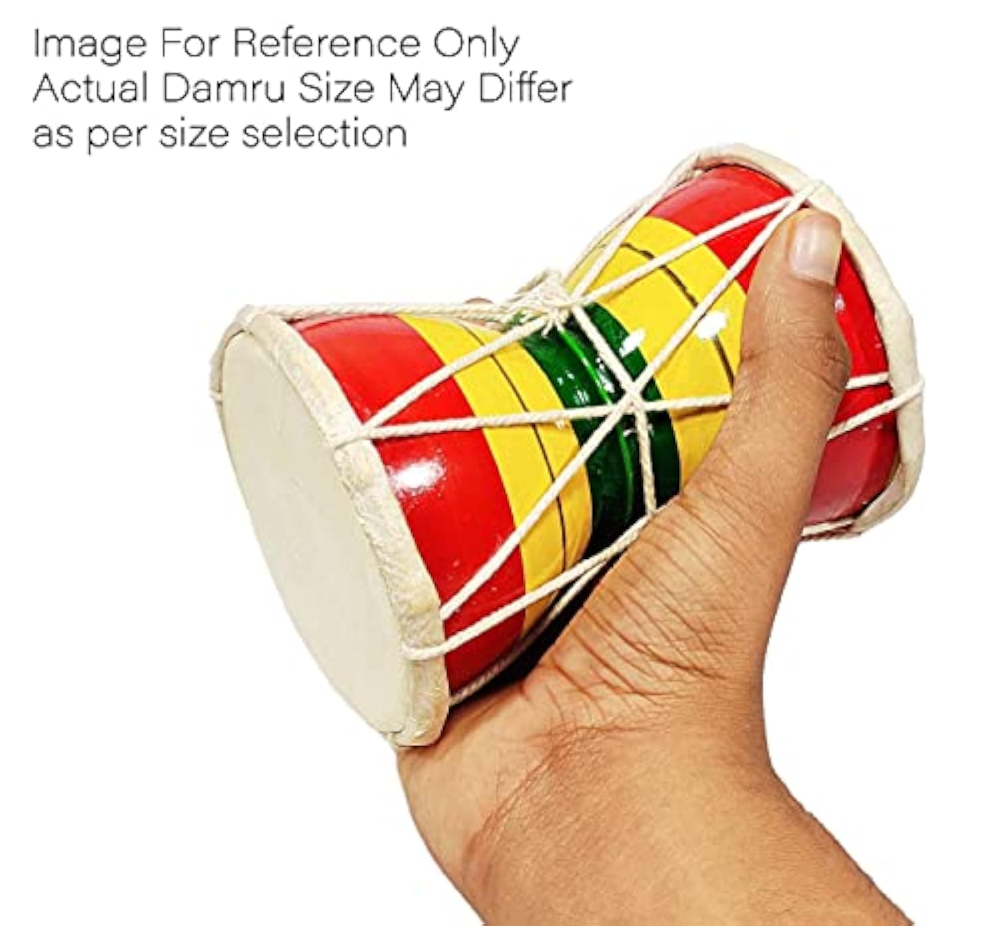 Damru Hand Percussion (4 Inch) Lord Shiva Dam