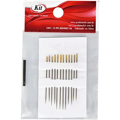 Kit Agulha De Mão Para Cego, Kit, Sh1909, 12 Unidades, Modelo: 636041