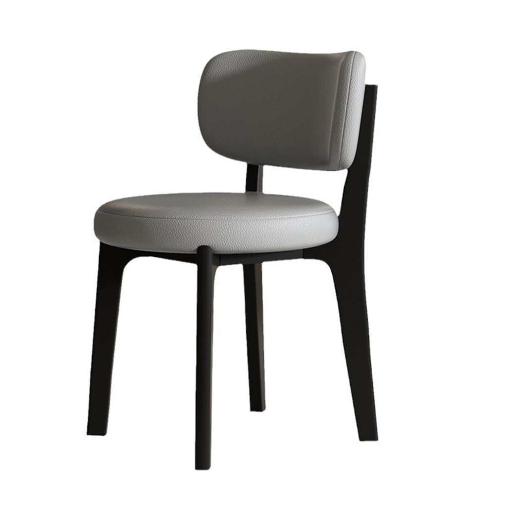 Chaise avec dossier incurvé en boucle pour soulager le dos durant les repas en cuisine